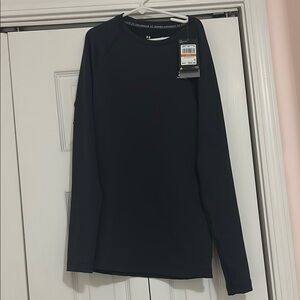Under Armour Midnight Black Long Sleeve Top